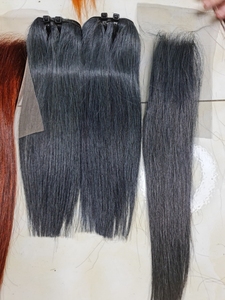 Alta calidad cutícula doble dibujado Remy queratina U/V punta preadherida extensión de cabello humano para la venta cabello crudo vietnamita - Product Image 2
