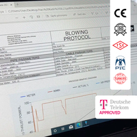 Máquina de Soplado de Cable de Fibra Óptica SKYFIBERTECH Rentable con 2 Años de Garantía, Compatible con FTTH/FTTX, Aprobada por Deutsche Telekom, MiniSKY