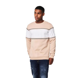 Conjunto de Sudadera con capucha OEM para hombre 100% algodón personalizado logotipo 3D impreso sudadera de gran tamaño con cuello redondo y manga larga para el invierno - Product Image 3