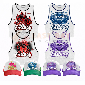 ชุดเสื้อครอปและหมวกแบบสั่งทำ เสื้อครอปผ้าคอตตอนหนานุ่มสไตล์สตรีทแวร์ พร้อมพิมพ์ลาย DTG แบรนด์ส่วนตัว เสื้อผ้าสตรีทแวร์สำหรับผู้หญิง - Product Image 2