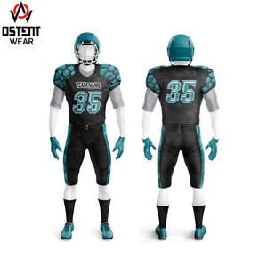 Venta al por mayor uniformes de fútbol americano hechos a medida superventas ropa deportiva que incluye kits de Camisetas fútbol personalizado impreso - Product Image 1