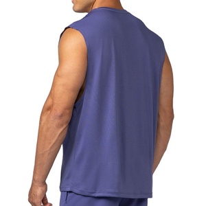 80% Polyester 20% Spandex 180 Gsm 220 Gsm Heavyweight High Street Stretchable Tank Top Loose Fit Design Summer Vintage <b>Singlet</b> - Product Image 6