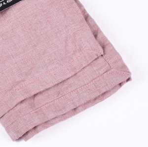 Servilletas de cena de lino 100% reutilizables hechas a mano, paño de cocina suave y duradero con diseño de rayas lisas para bodas, restaurantes en casa - Product Image 2