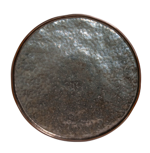 Ferme Style campagnard chargeur assiette Antique plat chargeur Fruits collations présentoir Table pièce maîtresse décorative plaque d'argent - Product Image 1