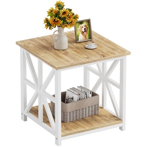 Nouveau design en bois double couche en métal et table basse qualité fantastique nouveauté cadeaux de pendaison de crémaillère - Product Image 2