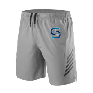 Short de gymnastique d'été léger pour hommes, vêtements de fitness en coton de haute qualité avec fermeture à la taille élastique, style décontracté à prix abordable - Product Image 1