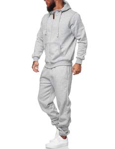 Su propio diseño Trajes de chándal para hombre Conjunto de 2 piezas Trajes de jogging casuales Sudadera con capucha y pantalones de chándal Conjunto de manga larga con capucha - Product Image 2