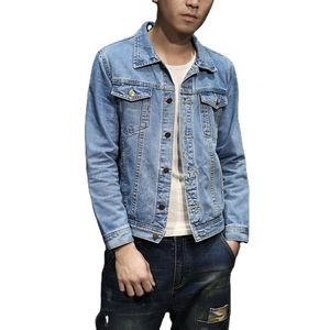 Vestes d'extérieur élégantes de haute qualité pour hommes 2025, vestes en jean brodées pour hommes, 100% coton, manches longues, veste tactique pas chère - Product Image 3