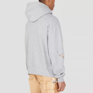 Sudaderas con capucha desgastadas para hombre, estilo Vintage, sudaderas con capucha transpirables y ecológicas para hombre, etiqueta personalizada y diseño personalizado - Product Image 2