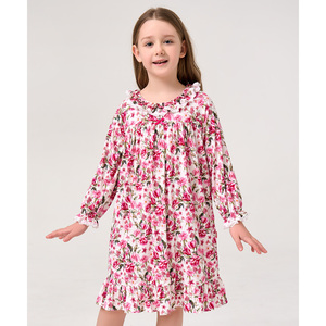 Camisón de Manga Larga de Viscosa de Bambú Sostenible para Mujer, con Logotipo Personalizable, Cierre de Cintura con Cordón, Tejido, Suministro ODM - Product Image 4