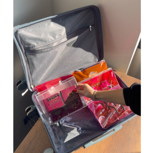 Custom Travel Luggage Organizer PVC Pouch Set Waterproof Zipper <b>Packaging</b> <b>Bag</b> for Toiletries Cosmetics and Travel Accessories - Product Image 2