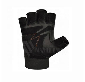 Gants de cyclisme respirants à demi-doigt Gants d'équitation antidérapants confortables en tissu maillé à séchage rapide - Product Image 4