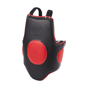 Protecteur de corps en cuir pour l'entraînement Taekwondo Arts martiaux Kick Boxing Shield pour la protection des côtes - Product Image 3