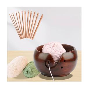 Soporte de Madera para Hilos al Mejor Precio, Juego de Agujas de Ganchillo de Moda, Herramienta de Tejer Ecológica, Producto Hecho a Mano Multifuncional de Alta Calidad - Product Image 2