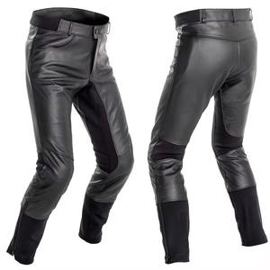 High Quality Low Price <b>Men's</b> Motorbike Racing Pants Customized Leather Waterproof Motorbike Pant Easy Winter Wear - Product Image 3