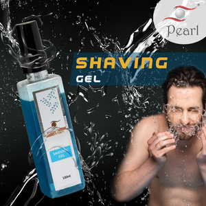 Gel de Afeitar Pearl Shaving de Alta Calidad, Hidratante y Ligero, el Mejor Exfoliante Blanqueador al Mejor Precio para Viajes - Product Image 1