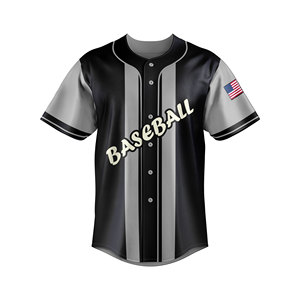 Maillots de baseball et vêtements de softball avec logo personnalisé OEM Uniforme Nom de l'équipe et sans sublimation Chemises de baseball imprimées Vêtements de sport - Product Image 4