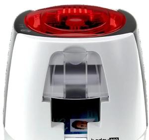 Impresora de Tarjetas de Identificación Económica, Impresora Térmica Negra/a Color - Product Image 3