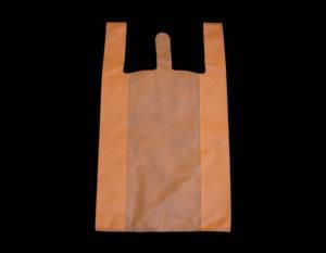 Bolso de tela no tejida naranja - Product Image 2