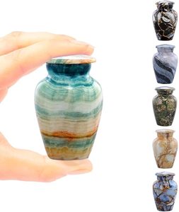 Handmade <b>Large</b> Adult Size Mosaic Aluminium Glass Cremation <b>Urn</b> Individual Tiles Hand Applied Unique Funerals Funeral Supplies - Product Image 4