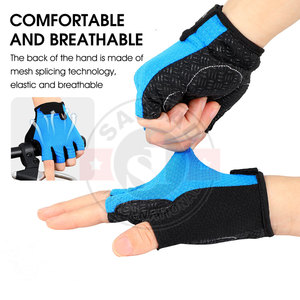 Outdoor Gloves For Racing <b>Half</b> Finger Cycling Gloves Riding Custom Design Cycling Gloves - Product Image 4