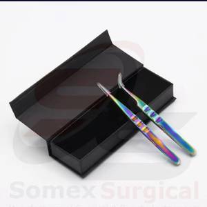 Pince à épiler multicolore pour cils d'extension vente en gros - Product Image 6