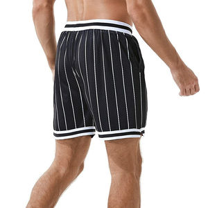 Shorts en maille à la mode 2026, confort, taille élastique, cordon de serrage, shorts unis, pantalon rapide, double couche de maille, shorts pour hommes - Product Image 4