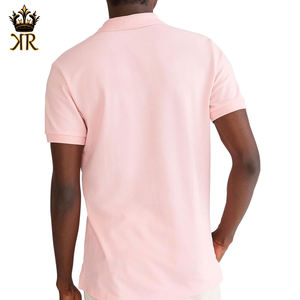 Chemises polo pour hommes en coton respirant, nouvelle conception estivale, anti-froissement, séchage rapide, unies, 100% coton, entièrement personnalisables - Product Image 3