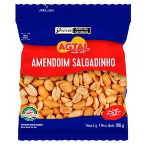 Cacahuetes Salados y Pelados 100g - Product Image 1