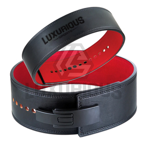 เข็มขัดคาดเอวหนังวัวสำหรับผู้ชายระบายอากาศได้, เข็มขัดกระชับเอวออกกำลังกาย - Product Image 5