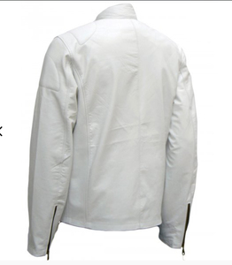 Venta caliente nueva moda de los hombres ligeros a prueba de viento chaqueta de cuero de alta calidad - Product Image 2