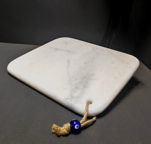 Tabla de cortar de madera blanca hecha a mano de lujo forma rectangular alta calidad no tóxica 1,5 cm de espesor uso en la cocina - Product Image 4