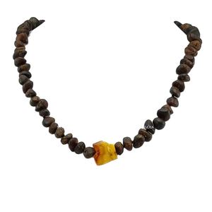 Compre el mejor diseño 2024 de SCI para mujer, ropa de boda y fiesta, colgante de diseñador de diamantes, conjuntos de collares con cuentas de resina - Product Image 1