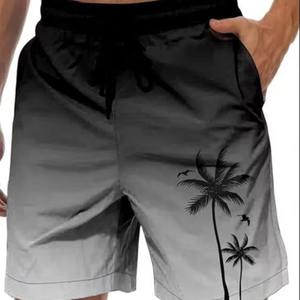 Pantalones cortos deportivos de verano para mujer, pantalones cortos de gimnasio de algodón de calle alta, patrón de gran tamaño, decoración, pantalones cortos de playa informales, superventas, venta al por mayor - Product Image 5