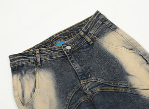 Pantalones Vaqueros de Mezclilla Transpirables de Alta Calidad Personalizados, Estilo Urbano, Corte Regular, Lavado Sólido, Moda Invernal, Estilo Urbano, 100% - Product Image 3