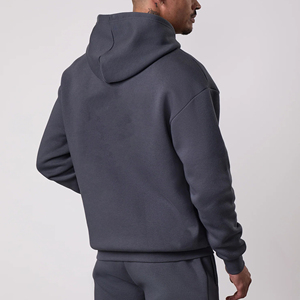 OEM/ODM 100% sudaderas con capucha y sudaderas de algodón para hombre logotipo bordado personalizado ropa casual de verano 450GSM sudaderas con capucha para hombre - Product Image 5