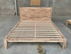 Ensemble de meubles de chambre à coucher en bois personnalisable en matériau MDF avec fonctions de rangement pour la maison, la ferme, l'hôtel et le salon - Product Image 4