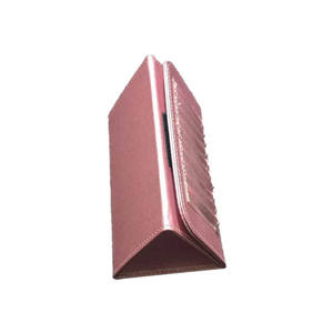 Vente chaude, bonne qualité, étui de rangement portable personnalisé en similicuir pour pinces à cils, organiseur pour pinces à cils - Product Image 1