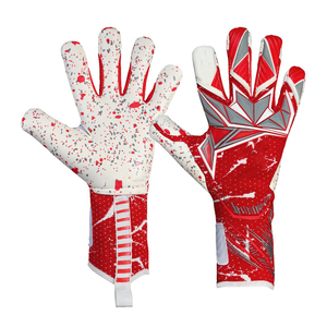 Gants de football avec une forte adhérence en latex et un dos respirant, gants de gardien de but professionnels avec paume résistante aux chocs - Product Image 1