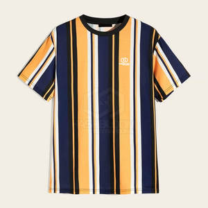 Offre Spéciale T-shirt à design personnalisé pour hommes, tissu tricoté en fibre de coton/bambou à séchage rapide et respirant de couleur unie pour adultes - Product Image 1