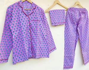 Buena calidad de manga larga Primavera Verano ropa de dormir 2 piezas señoras ropa de dormir conjunto para mujer - Product Image 1