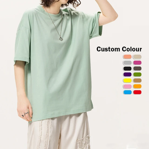 Camiseta personalizada para hombre 100% algodón de peso pesado en blanco Super High Street camiseta de alta calidad con hombros descubiertos - Product Image 3