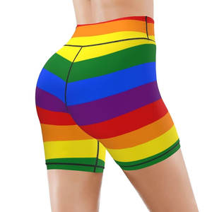 Pantalones cortos transpirables para gimnasio y Fitness para mujer, pantalones cortos deportivos de último diseño, pantalones cortos multicolores para Fitness - Product Image 5