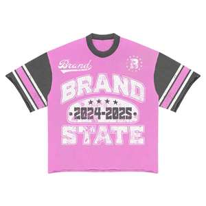 Men's Two-Piece Set Solid Pink Cotton Jersey T-Shirts Fleece <b>Shorts</b> Breathable Plus Size 100% Cotton Material <b>Sweat</b> Suits - Product Image 3