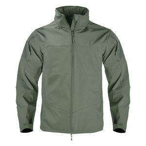 2025 hommes fermeture éclair Softshell veste confortable coupe-vent respirant hommes Softshell veste pour l'hiver - Product Image 3
