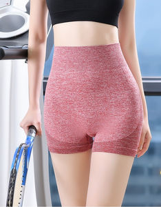 Leggings sans couture taille haute grande taille Smiley miel hanches femmes taille haute séchage rapide sans couture serré sport Yoga Shorts - Product Image 6