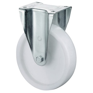 Heavy-Duty 200mm <b>Swivel</b> Caster for Furniture L138 X W110mm Plastic Base Plate BS Casters with 600kg Load Capacity - Product Image 1