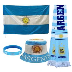 2026 48 Team Argentina for Flags Scarf Waistband Hats Caps Customizable Football Fan Gift Bulk Corporate Procurement Accessories - Product Image 1