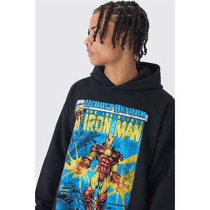 100% coton écologique hiver hommes mode sweats à capuche-pull personnalisé de haute qualité avec tissu polaire fabriqué au Pakistan - Product Image 3