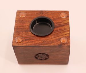 โกศไม้โรสวูดสำหรับเก็บอัฐิมนุษย์ ผู้ใหญ่ ทั้งชายและหญิง  งานฝีมือจากไม้โรสวูด สำหรับใส่เถ้ากระดูกมนุษย์ - Product Image 2